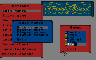 Trivial Pursuit screenshot 3 for Atari ST